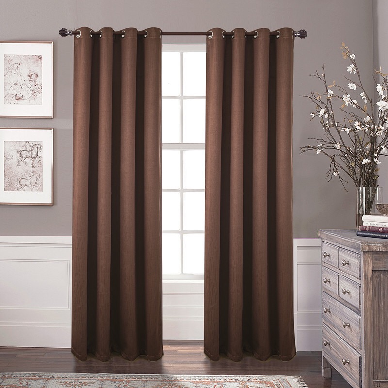 2018 Hot Sale Blackout Curtain High Shading Curtains Ready In Stork